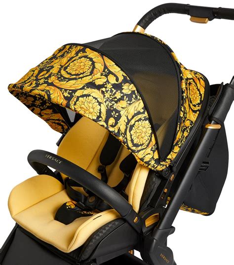 versace pram and carseat|versace baby stroller.